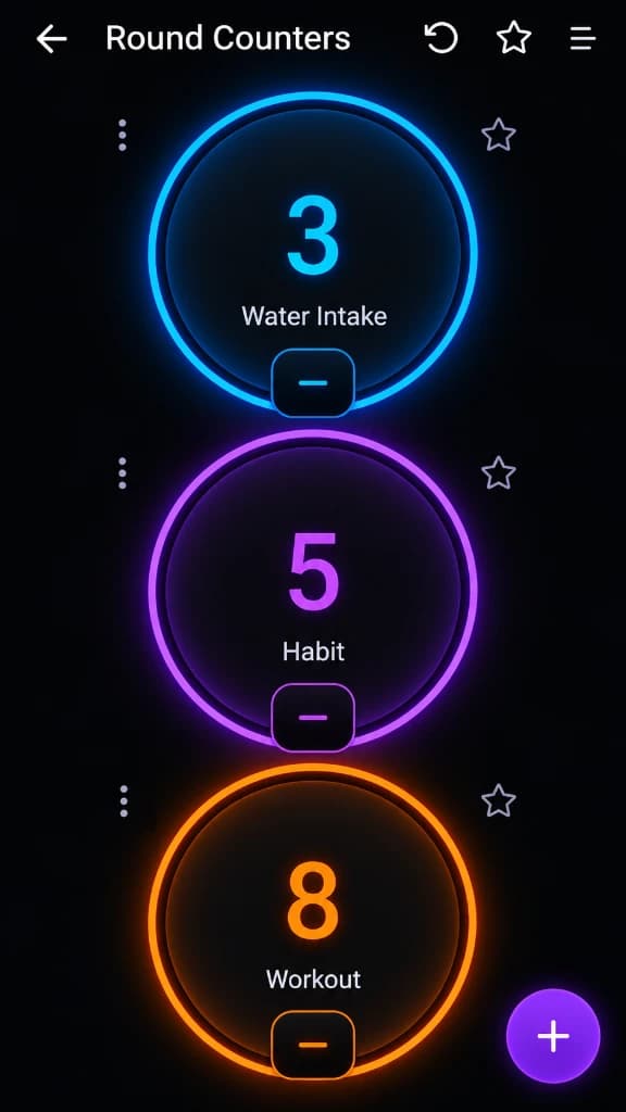 CountVerse App – Round Workout Counters